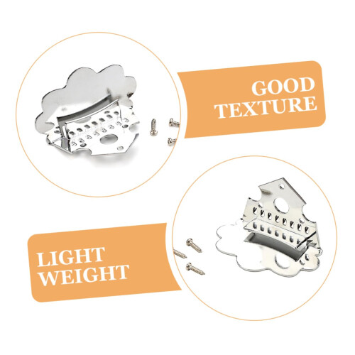 Cloud Shape Mandolin Tailpiece Durable Metal Parts for Reliable String Anchoring and Stable Tuning 1