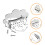 Cloud Shape Mandolin Tailpiece Durable Metal Parts for Reliable String Anchoring and Stable Tuning 5
