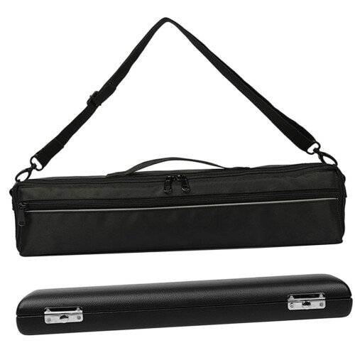 Flute Case with Adjustable Strap, Compact Storage Bag for Students and Beginners, Scratch Protection