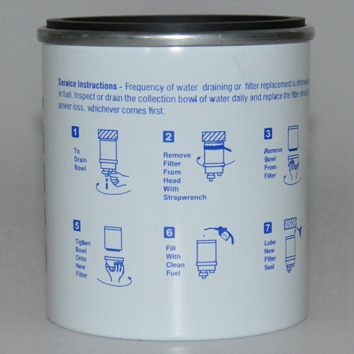 6X S3227 Outboard Marine Fuel Filter Elements Fuel Water Separator Filter Elements 2