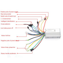 2X 36V-48V 250W 350W Universal Bürstenlos Elektro Fahrrad Controller Bürstenlos Geschwindigkeit Motor Controller Elektro Fahrrad Roller
