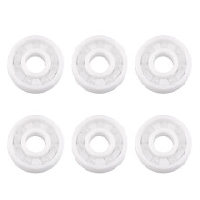 6X 608 Full Ceramic Bearing ZrO2 Bearing 8mmx22mmx7mm Zirconia Oxide Bearing