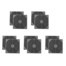 10 Pcs Dustproof Blower Guard ABS Computer Ventilator Grill 120mm Fan Filter Fan Mesh Cover Tool-Free Fan Strainer