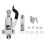 Silver Snare Drum Strainer Kit with Metal Regulator, Precise Tension Control and Smooth Throwoff Action 1