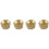 Electric Guitar Control Speed Knobs for   LP Knob Parts Replacement Gold 20 Pcs 8