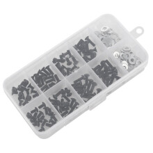 Screws Box Set for 1/10 HSP HPI D90 SRC10 Remote Control RC Car Parts 1080pcs