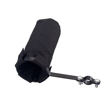 Black Drum Stick Bag with Quick Access Storage, Compact Holder for Drummers and Percussionists