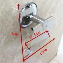 4X Porta Carta Igienica In Acciaio Inox Supporto per Montaggio A Parete per Aspirapolvere Porta Carta Igienica Porta Rotolo per Carta da Bagno