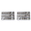 2160PCS M2/M3/M4 Stainless Steel Hex Socket Bolt and Nuts Set Fastener Hardware Hexagon Socket  Cap Screws 1
