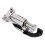 Silver Snare Drum Strainer Throw Off Replacement, Durable Metal Build, Smooth Tension Adjustment 3