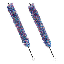2pcs Clarinet Cleaning Brush Set Soft Bristle Woodwind Instrument Tool for Saxophone and Flute