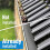 2X Gutter Guard Mesh Filter Gutter Cover DIY Gutter Screen Protection Netting Roll with 20 Fixed Cable Tie for Leaves 9