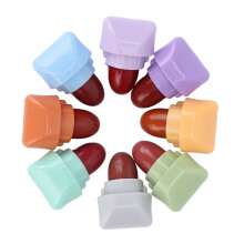 8 Stück Mini-Lippenstift-Set 1g Mehrfarbig Langanhaltend Wasserdicht