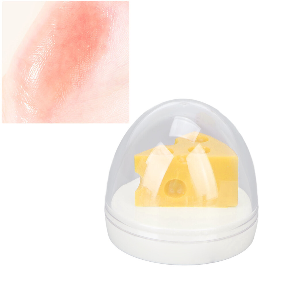 Cheese Shaped Lip Balm 0.3oz Moisturizing & Repair for Chapped Lips
