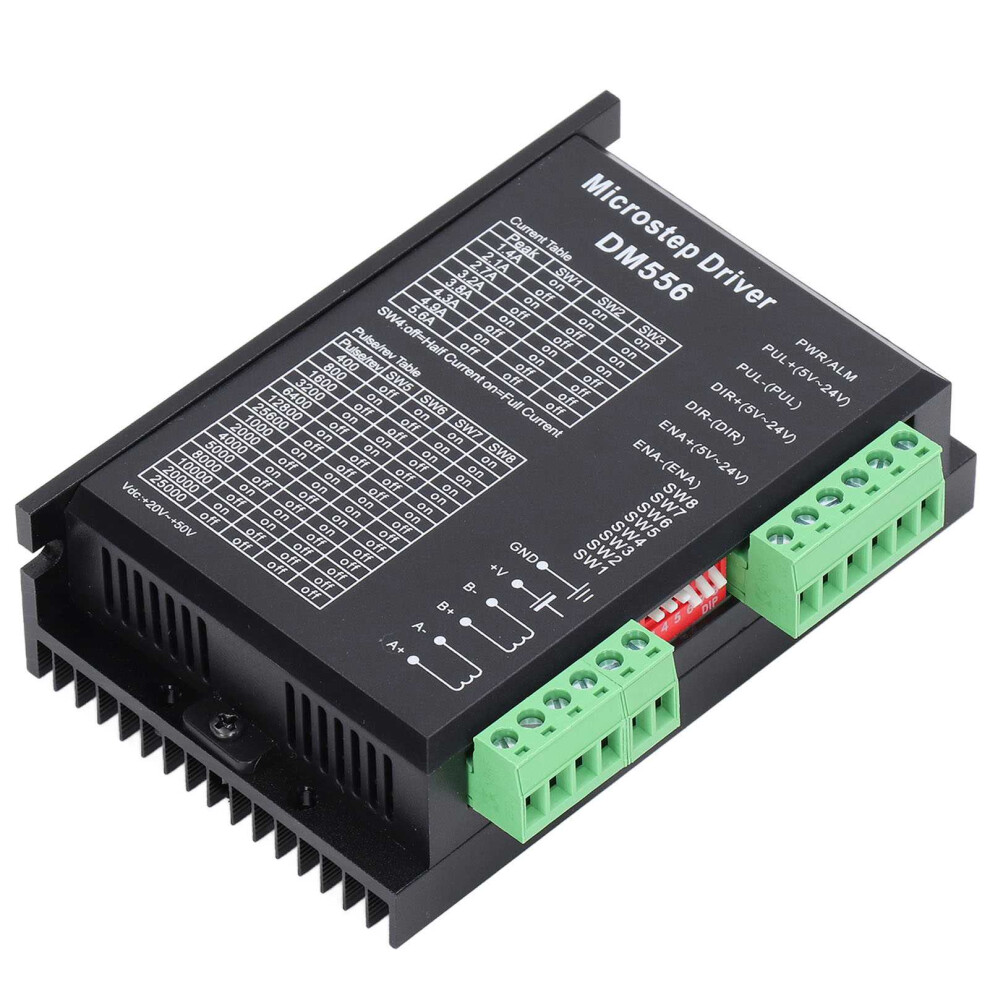 Digital Stepper Drive Dm556 For Nema23 57 86 Nema34 2 Phase Motor 5.6A Control 6941375977389