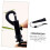 Adjustable Leather Saxophone Neck Strap for Tenor Alto Soprano with Comfortable Support Ref: 1703 5