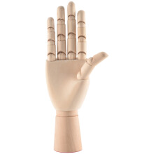 18*6Cm Wooden Articulated Right Hand Manikin Model Gift Art Alternatives