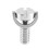 Long 1/4" D-Ring Screw Stainless Steel For Camera Tripod Quick Release Plate Silver 2