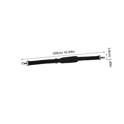 Adjustable Shoulder Strap for Guitar Violin Drum Case with Comfortable Fit and Dirt Resistant Design 1
