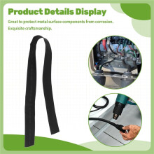 30mm 2:1 Black Polyolefin Insulation Heat Shrink Tubing 1M