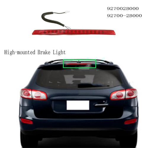 927002B000 High-Mounted Brake Light Third Additional Brake Light for  Santa Fe 2007-2012 92700-2B000 2