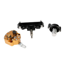 Motorcycle Steering Damper for   ZX-25R ZX-4R Stabilizer Steering Damper Buffer Mount B
