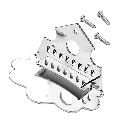 Cloud Shaped Mandolin Tailpiece Metal Parts for Secure String Anchoring and Easy Replacement