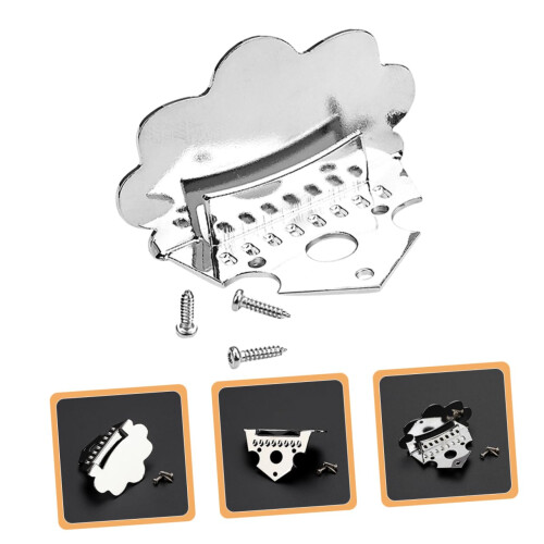 Mandolin Tailpiece Replacement Set Metal Accessory for Stable Pitch Tuning and Enhanced Sound Precision 2
