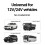 7-In-1 Retractable Car Charger with Digital Voltmeter USB+PD Port Fast Charging Cable 3 Type C 2