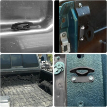 8 Pcs Anchor Hook Trailers Tie Down for Gadgets Truck Bed Hooks Pickup Mount for F150 Explorer Sport Trac 2000-2017