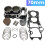 70mm Motorcycle Engine Cylinder Piston Kit for  Ninja400 EX400 Z400 399cc 6