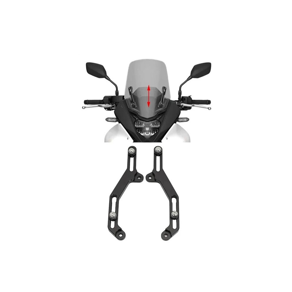 Motorcycle Windscreen Adjusters Airflow Adjustable Windscreen Bracket For Xl750 Transalp 750 Xl 750 2023-2025 6033283190605