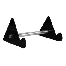 Acrylic Keyboard Stand Ergonomic Typing Angle Holder Transparent Detachable Design for Desk or Home Use