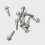 10Pcs Engine Valve Cover Bolts Screws 224512G600 for  , Model 3