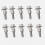 10Pcs Engine Valve Cover Bolts Screws 224512G600 for  , Model 6
