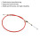 5ft Shifters Cable Heavy Duty Shifter Cable Car Accessory Replacement for B&M Smooth Gear Transitions 3
