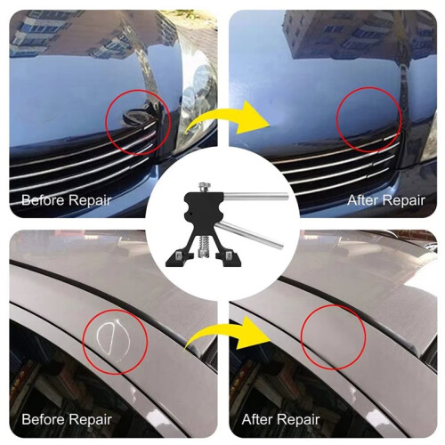 Adjustable Car Dent Puller Paintless Repair Tools Kit Auto Body Suction Cup Auto Dent Removal Tool Kits Dent Remover B 2