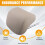 Car Rear Left Right  Headrest for  Octavia 2015-2022 Beige 5