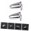 2pcs Iron Drum Claw Hooks Durable Drum Mount Hardware for Percussion Secure Replacement Kit 4