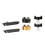 Motorcycle Steering Damper for   ZX-25R ZX-4R Stabilizer Steering Damper Buffer Mount A 6