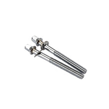 70mm Snare Drum Tension Rods 2pcs Replacement Bolts with Stable Tuning Control