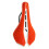 Siège de vélo confortable, selle de remplacement,-Orange 1