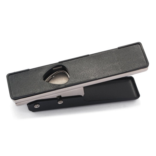 Guitar Pick Punch Maker Tool for DIY Plectrums from Plastic Cards with Surface Protection Base 1