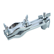Adjustable Drum Clamp and Cymbal Mount with Durable Metal Build, Space Saving Design for Percussion