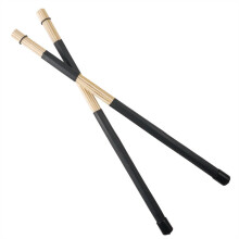 Bamboo Drumsticks 19 Dowels with Ergonomic Grip Noise Reduction for Beginners Practice
