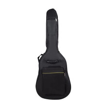 Full Size Guitar Gig Bag with Reinforced Soft Interior and Thickened Travel Protection Zipper