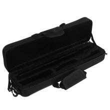 Oxford Cloth Flute Case with Adjustable Shoulder Strap, Zipper Pocket and Reinforced Handle