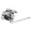 Adjustable Drum Rack Mount Bracket Silver with 360 Rotating Tom Drum Holder for Rack Systems 4