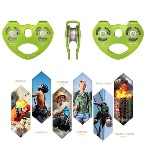 High Load Capacity Pulley Heart Shape for Rigging Applications 1