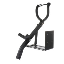 Saxophone Wall Mount Holder for Alto and Tenor – Black Space‑Saving Stand for Home Studio